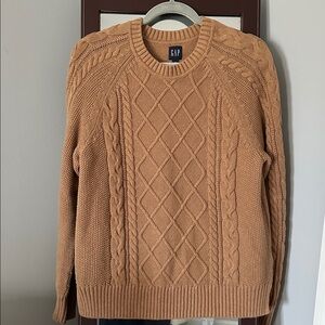 Tan Cable Knit Sweater